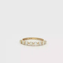 Anillo de Diamantes en Oro Amarillo