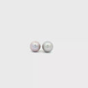 Aretes studs de Perla biwa