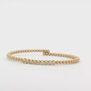 Pulsera de Diamantes en Oro amarillo 14k