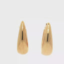 Aretes Hoop en Oro Amarillo