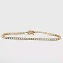 Pulsera Tennis de Diamantes en Oro Amarillo