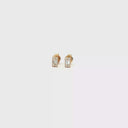 Aretes stud de Diamantes en Oro amarillo 14k