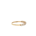 Anillo de Diamantes en Oro Amarillo